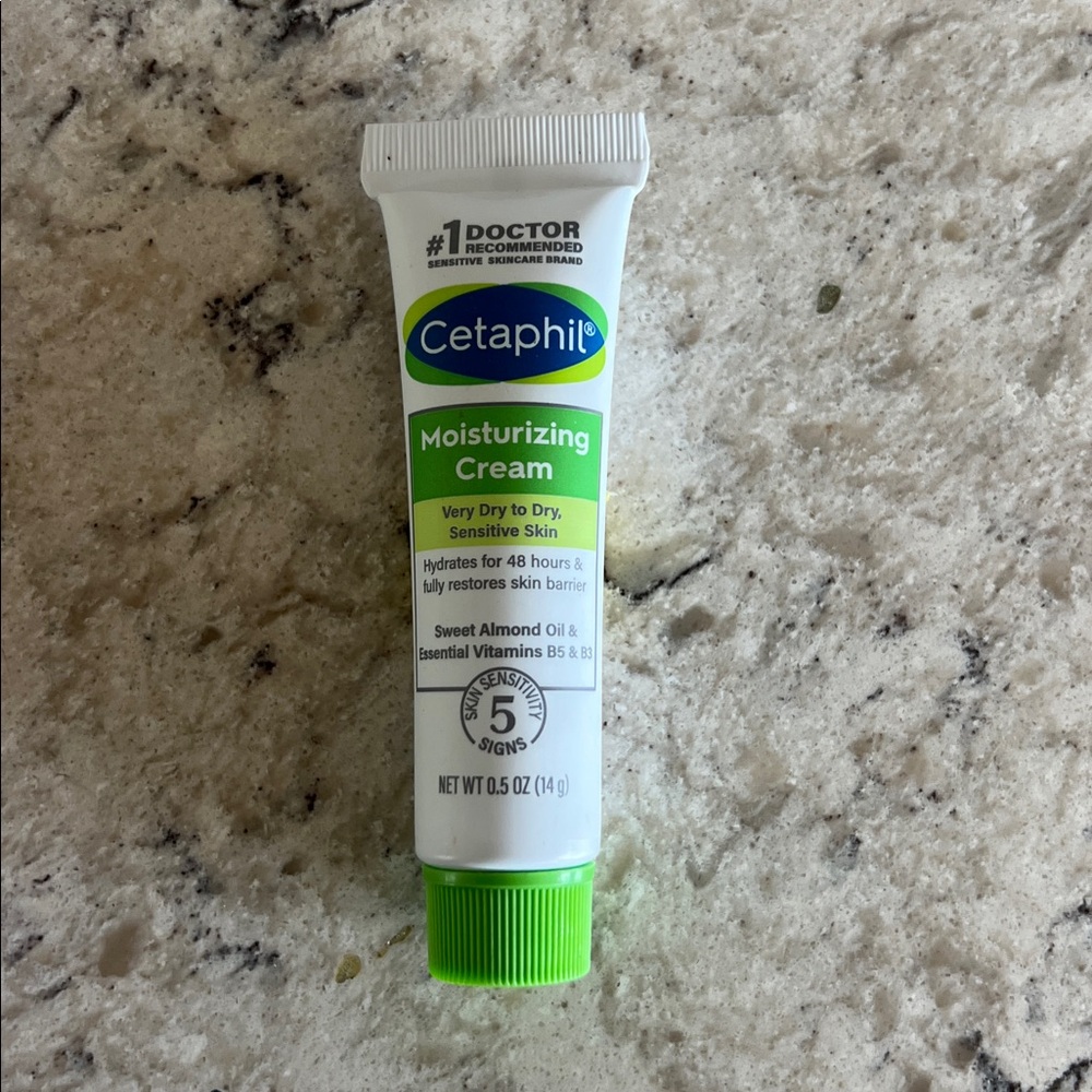 4/$14 Cetaphil Moisturizing Cream, Travel Size 0.5 oz, NEW